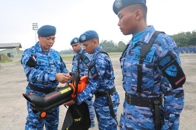 Danlanud RSN Ajak Insan TNI AU Cinta Kebersihan